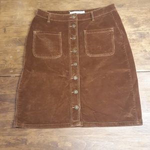 ASOS [brave soul corduroy skirt] (SALE)